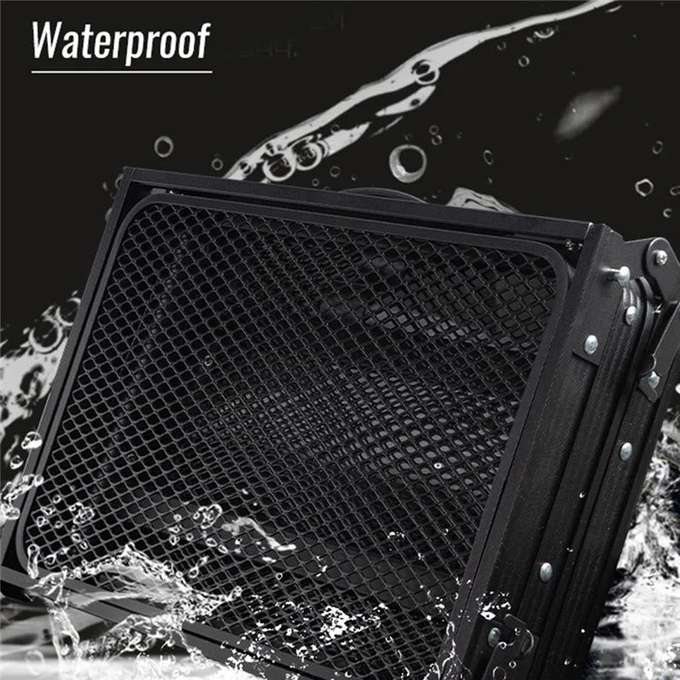 Outdoor Folding IGT Table Barbecue Mesh Table Lightweight Camping Height Adjustable Mesh Table, Size M