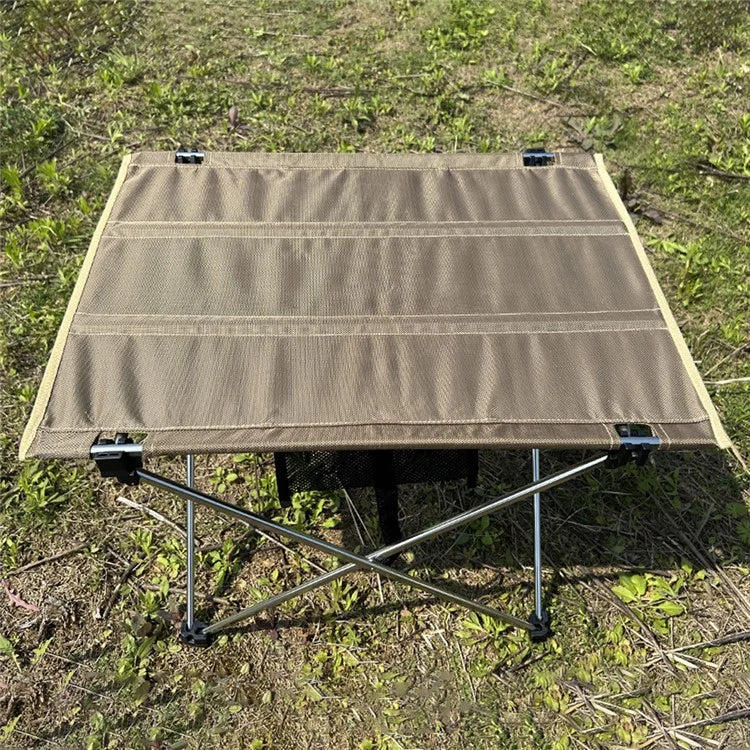 HALIN Portable Folding Camping Table Oxford Cloth Aluminum Alloy Bracket Desk for Garden Picnic BBQ