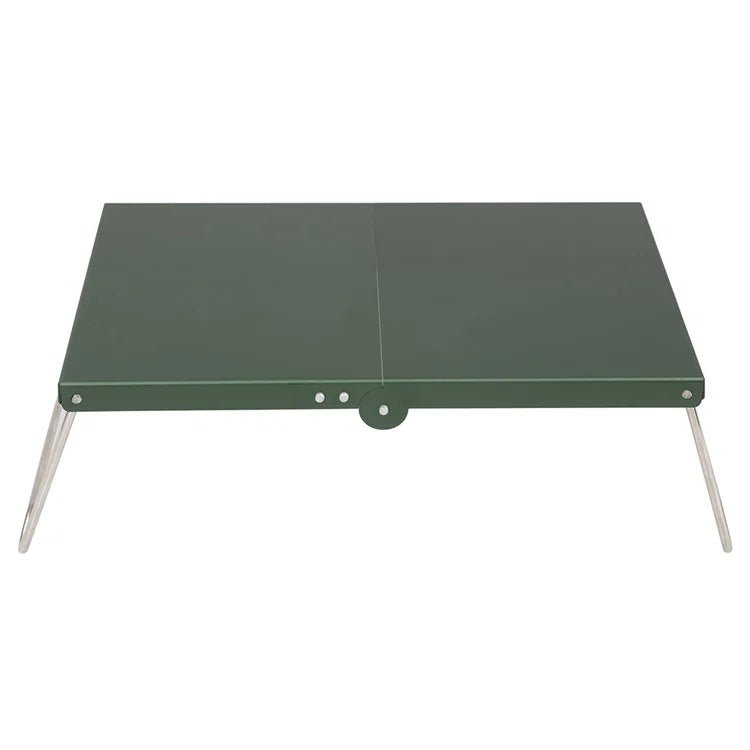 HALIN Aluminum Alloy Mini Folding Table Outdoor Camping Picnic BBQ Portable Tableish Green