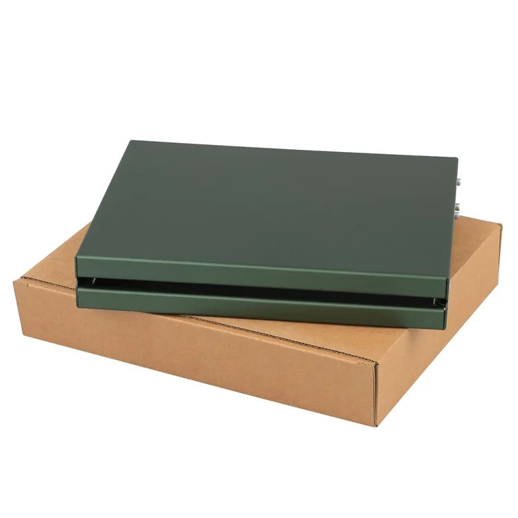 HALIN Aluminum Alloy Mini Folding Table Outdoor Camping Picnic BBQ Portable Tableish Green