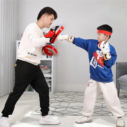 AIBEIJIAN 1Pc Boxing Pads for Children, and Adults, Curved Muay Thai Punching Pad