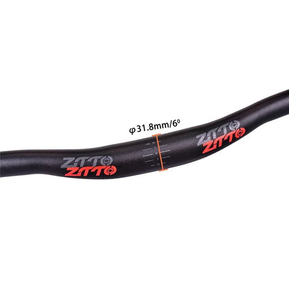 ZTTO 31.8mm x 720mm / 780mm Aluminum Alloy Bicycle Handlebar Mountain Bike Riser Bar