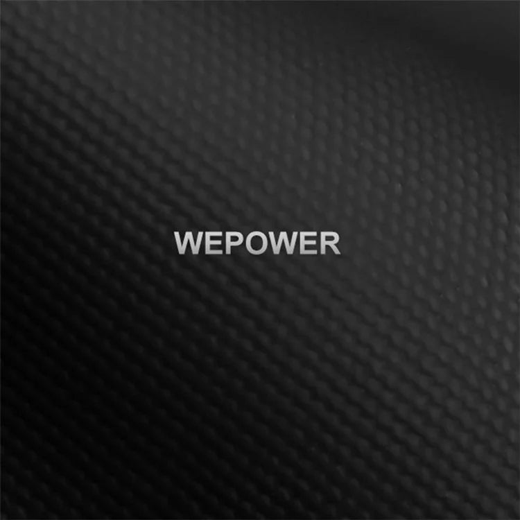 WEPOWER 1261 Travel Backpack Waterproof Nylon Shoulder Bag with External USB Port, 43x13x29cm