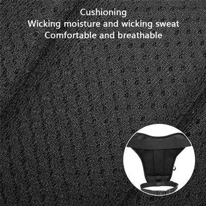 WOSAWE MB027-B Motorcycle Drop Leg Bag Oxford Cloth Reflective Waist Pack