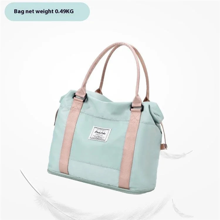 HINDUL Travel Duffel Tote Bag Oxford Fabric Waterproof Sports Yoga Gym Bag, Size: 46*14*36cm