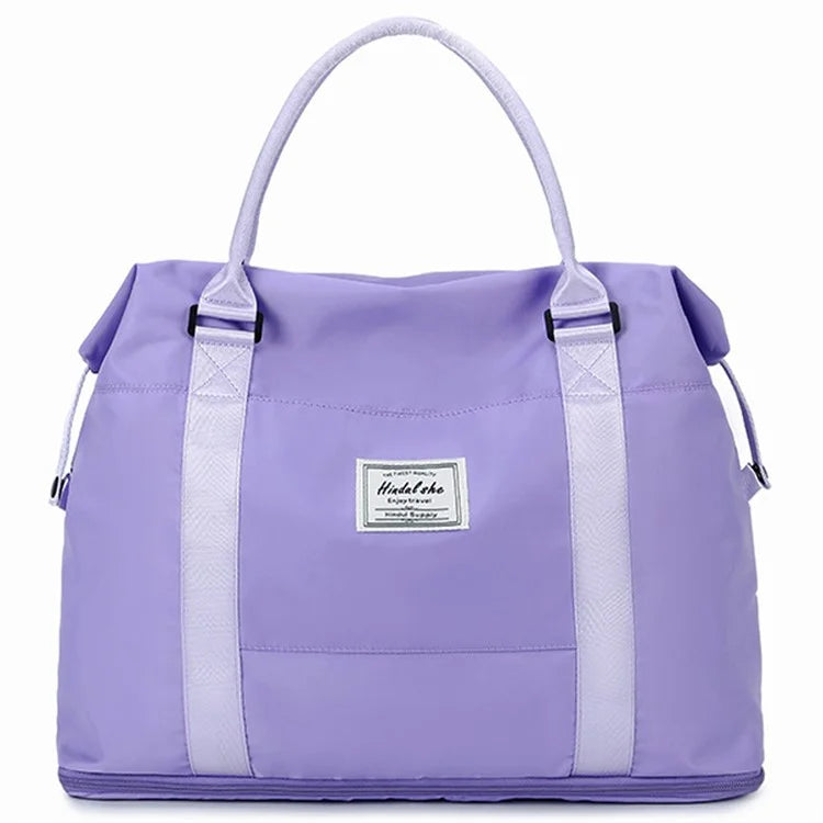 HINDUL Travel Duffel Tote Bag Oxford Fabric Waterproof Sports Yoga Gym Bag, Size: 46*14*36cm