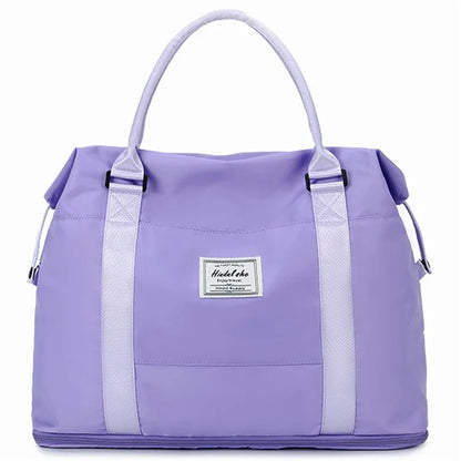 HINDUL Travel Duffel Tote Bag Oxford Fabric Waterproof Sports Yoga Gym Bag, Size: 46*14*36cm