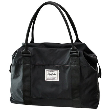 HINDUL Travel Duffel Tote Bag Waterproof Weekender Bags with Trolley Sleeve Size: 44*15*34cm