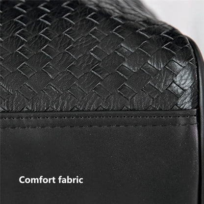 45x21x24cm Waterproof Gym Bag PU Leather Duffle Bag Weekend Overnight Crossbody Bag Handbag