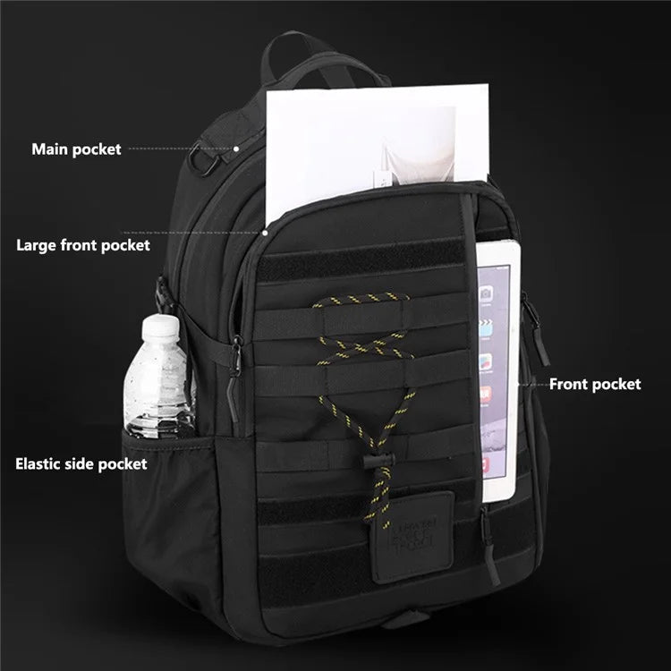 WEPOWER 2127 Outdoor Camping Military Backpack for Men Tactical Nylon Molle Shoulder Bag