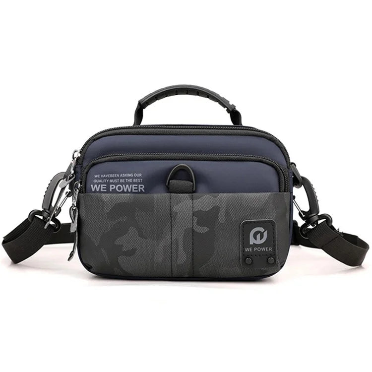 WEPOWER 1790 Men's Crossbody Bag Business Travel Shoulder Bag 20x8x14cm Nylon Waist Pack