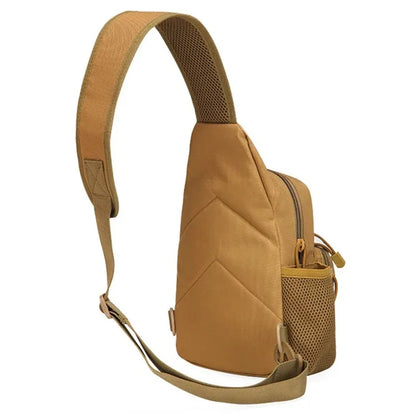 HALIN A14 Military Molle Chest Bag Oxford Cloth Crossbody Sling Bag Daypack