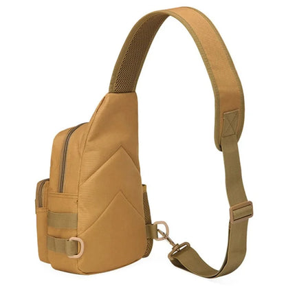 HALIN A14 Military Molle Chest Bag Oxford Cloth Crossbody Sling Bag Daypack
