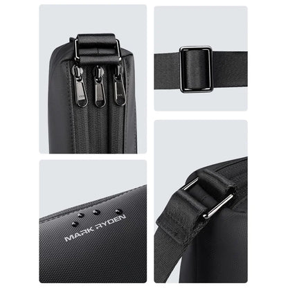 MARK RYDEN MR105 Men Travel Casual Messenger Bag Waterproof Oxford Cloth Crossbody Bag