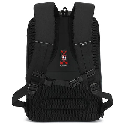 COOLBELL CB-8292 15.6 inch Laptop Backpack Men's Travel Shoulders Bag Daypack with Built-In Cable