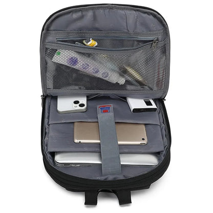 COOLBELL CB-8282 Expandable Capacity Commuting Travel Backpack Anti-Splash Laptop Storage Daypack