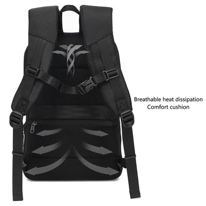 COOLBELL CB-8282 Expandable Capacity Commuting Travel Backpack Anti-Splash Laptop Storage Daypack