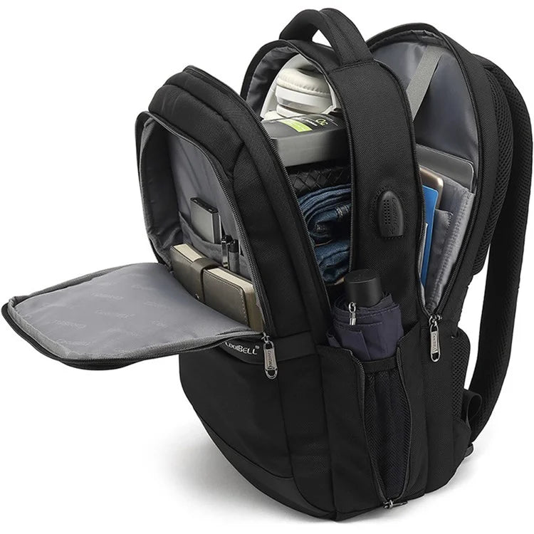 COOLBELL CB-8227 Large Laptop Backpack Students Bookbag Waterproof Travel Weekender Bag