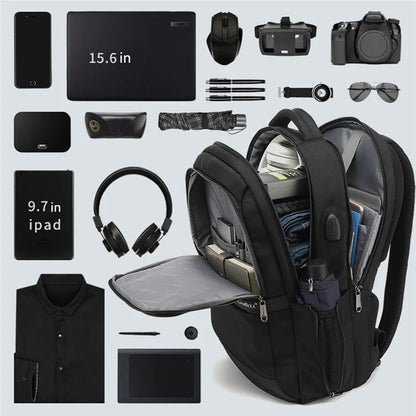 COOLBELL CB-8227 Large Laptop Backpack Students Bookbag Waterproof Travel Weekender Bag