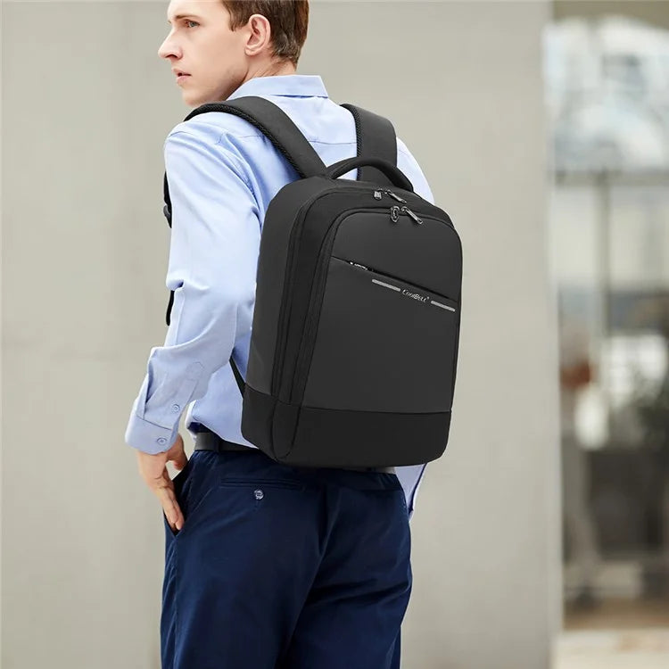 COOLBELL CB-8218 Waterproof Large Capacity 15.6-inch Laptop Backpack with USB Charging Port