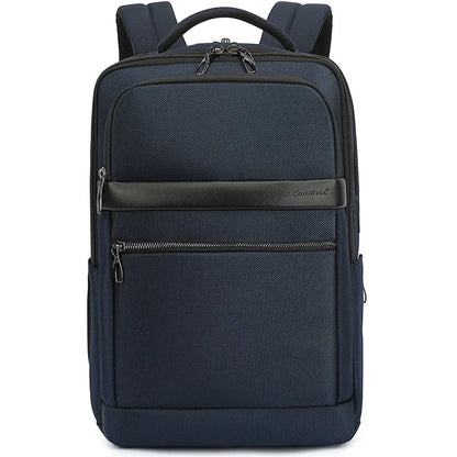 COOLBELL CB-8281 Business Men Shoulder Bag Travel Laptop Backpack with USB Charging Port