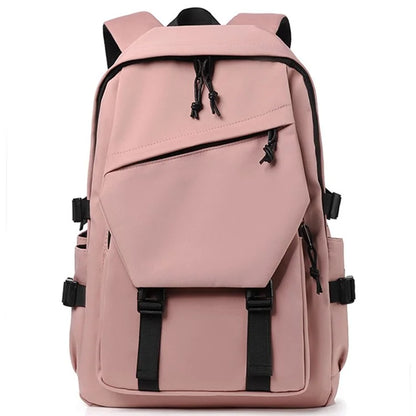 Large Laptop Backpack Polyester Student Book Bag Travel Backpack Casual Daypack