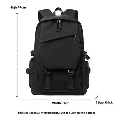 Large Laptop Backpack Polyester Student Book Bag Travel Backpack Casual Daypack