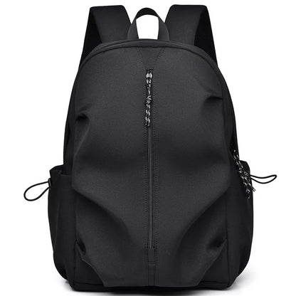 Large Polyester Student Book Bag Travel Backpack Casual Daypack Dual Shoulders Bag