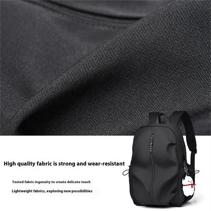Large Polyester Student Book Bag Travel Backpack Casual Daypack Dual Shoulders Bag