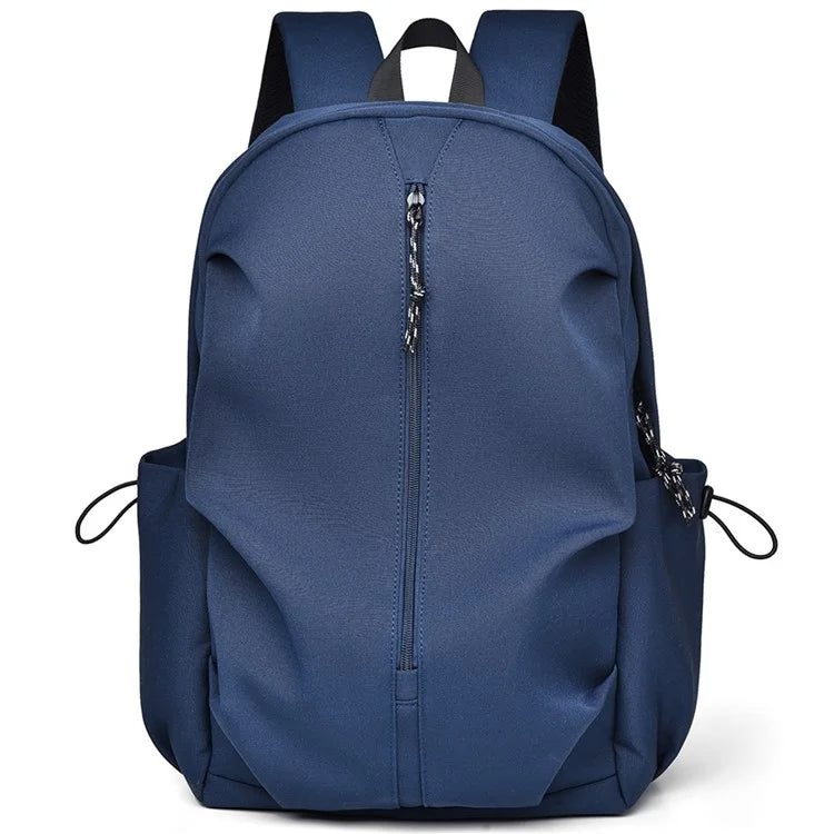Large Polyester Student Book Bag Travel Backpack Casual Daypack Dual Shoulders Bag