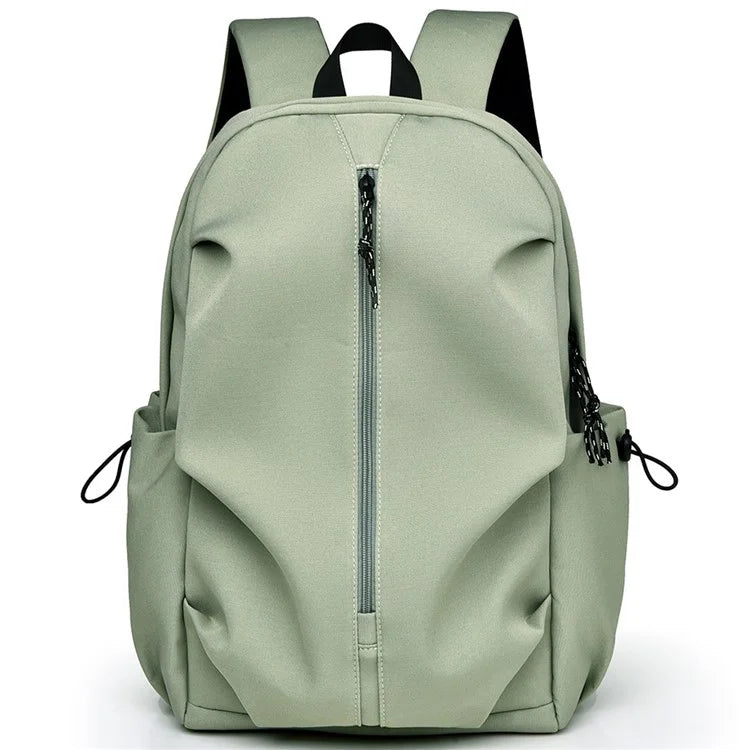 Large Polyester Student Book Bag Travel Backpack Casual Daypack Dual Shoulders Bag