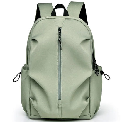 Large Polyester Student Book Bag Travel Backpack Casual Daypack Dual Shoulders Bag