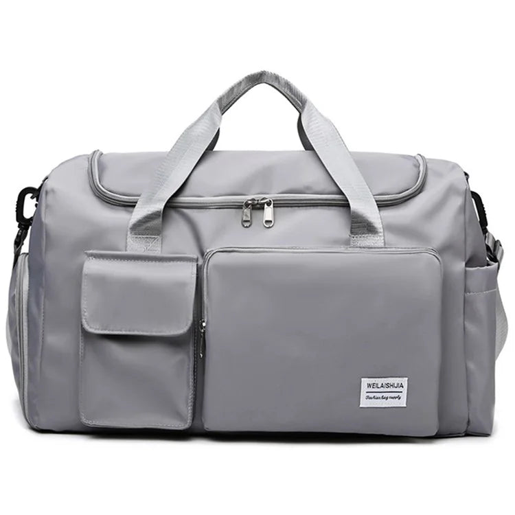Oxford Cloth Sports Handbag Wet and Dry Separation Pocket Gym Bag Duffle Bag