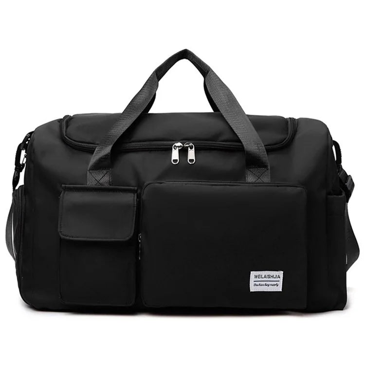 Oxford Cloth Sports Handbag Wet and Dry Separation Pocket Gym Bag Duffle Bag