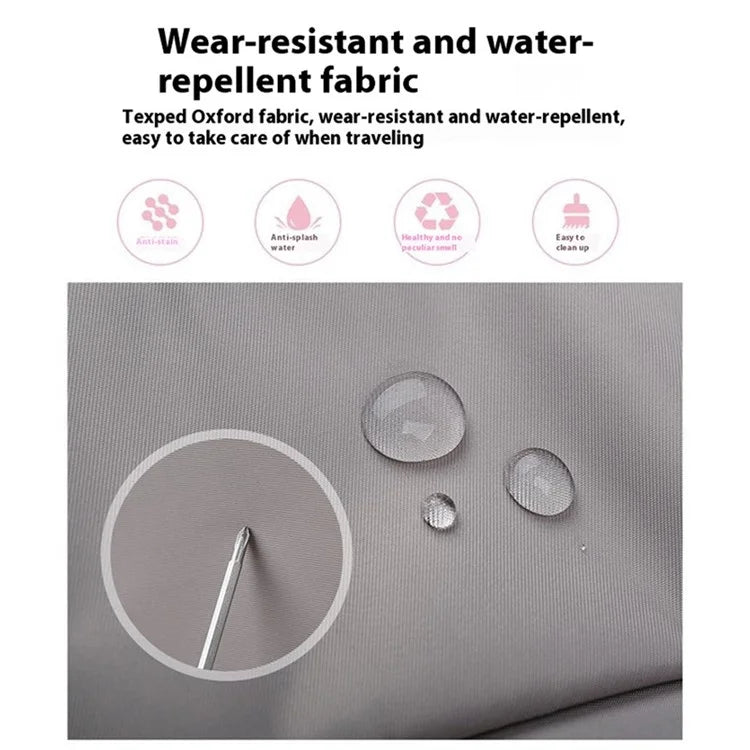 Foldable Large Capacity Travel Duffle Bag Carry-On Gym Weekender Bag with Shoe Compartment