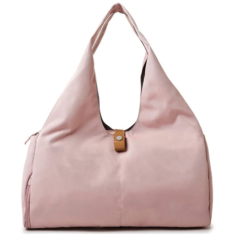 BED-647 Wet and Dry Separation Fitness Yoga Bag Oxford Cloth Travel Tote Bag