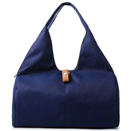 BED-647 Wet and Dry Separation Fitness Yoga Bag Oxford Cloth Travel Tote Bag