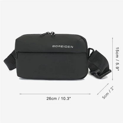 BOREIDEN BD1429 Oxford Cloth Chest Bag Men's Daypack Crossbody Bag Waterproof Travel Bag
