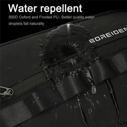 BOREIDEN BD1430 Men's Chest Bag Oxford Cloth Crossbody Bag Waterproof Daypack Travel Bag