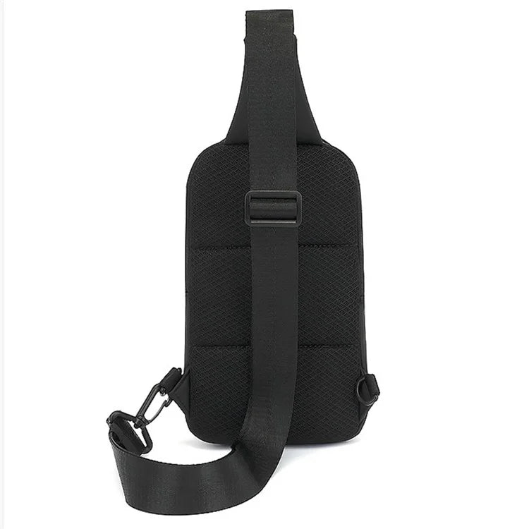 BOREIDEN BD1432 Men's Chest Bag Oxford Cloth Crossbody Bag Waterproof Daypack Travel Bag