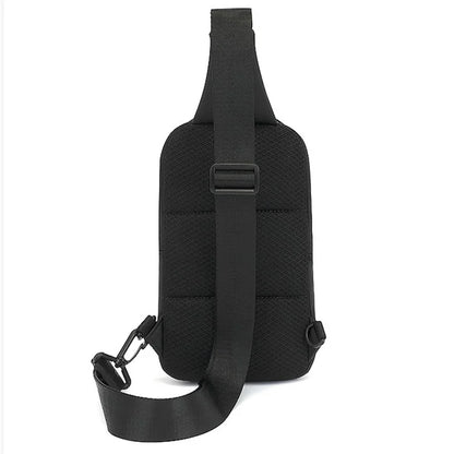 BOREIDEN BD1432 Men's Chest Bag Oxford Cloth Crossbody Bag Waterproof Daypack Travel Bag