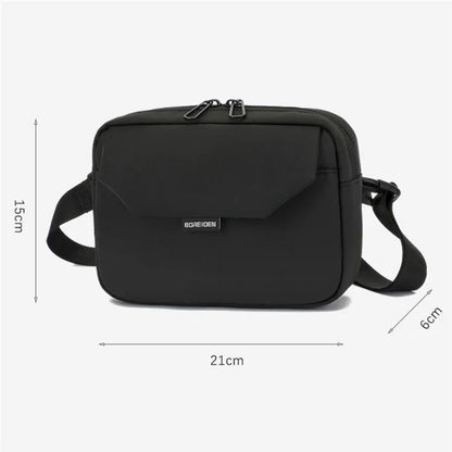 BOREIDEN BD1428 Men's Crossbody Bag Waist Pack Oxford Cloth Daypack Messenger Bag
