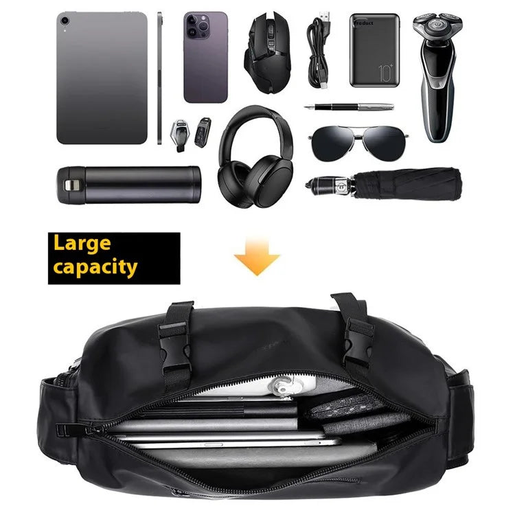 WEIXIER D503 Stylish Men Large Capacity Single Shoulder Crossbody Bag