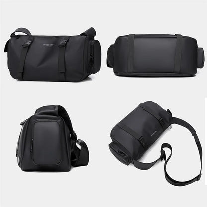 WEIXIER D503 Stylish Men Large Capacity Single Shoulder Crossbody Bag
