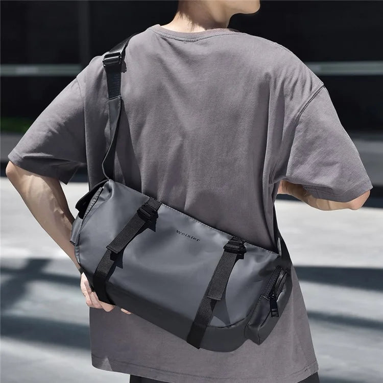 WEIXIER D503 Stylish Men Large Capacity Single Shoulder Crossbody Bag