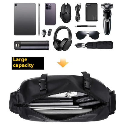 WEIXIER D503 Stylish Men Large Capacity Single Shoulder Crossbody Bag
