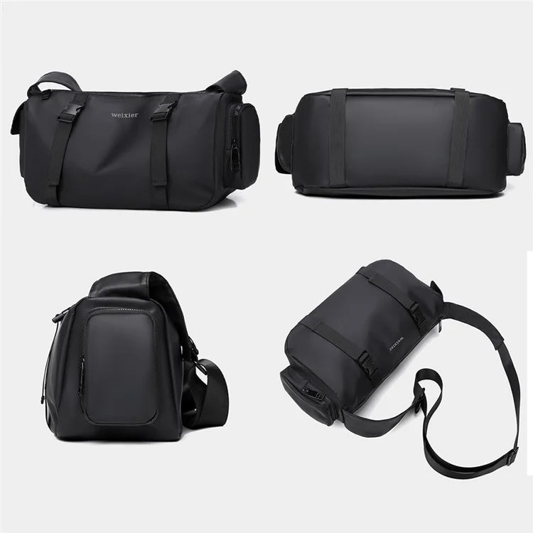 WEIXIER D503 Stylish Men Large Capacity Single Shoulder Crossbody Bag