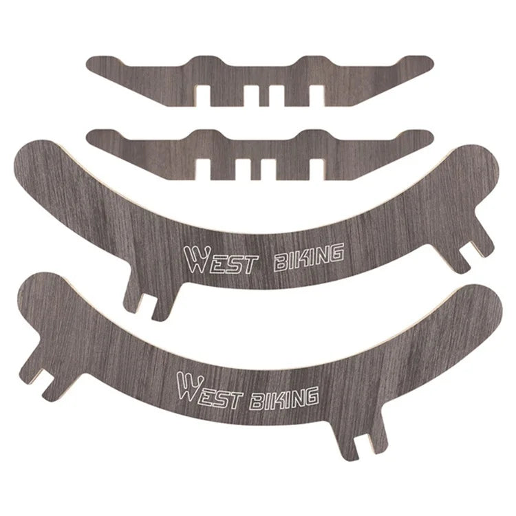 WEST BIKING YP0723016 Adjustable Bicycle Parking Stand Mountain Bike Wooden Rack Support Frame