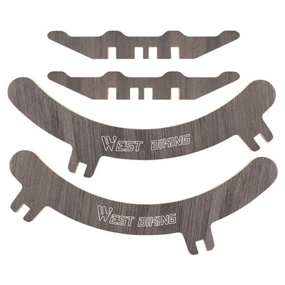 WEST BIKING YP0723016 Mountain Bike Wooden Rack Adjustable Bicycle Parking Stand Support Frame