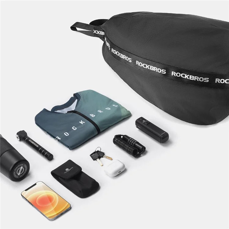 ROCKBROS H34  Large Capacity Motorbike Helmet Storage Bag Single Shoulder Adjustable Motorcycle Backpack